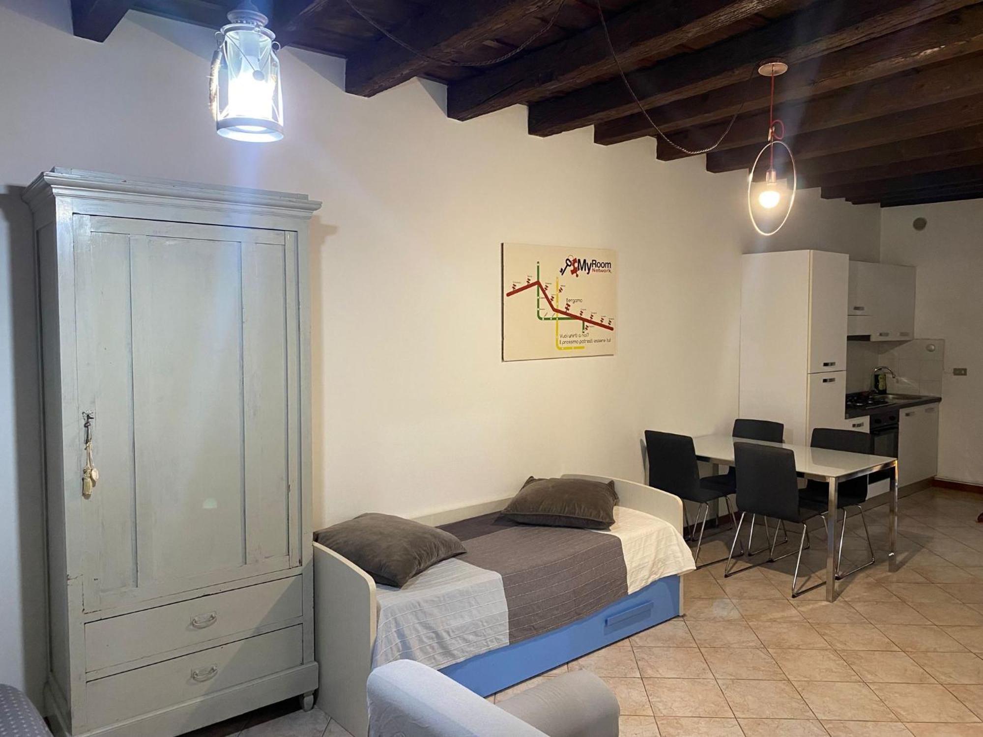 Myroom Center Flat Bergamo Eksteriør bilde